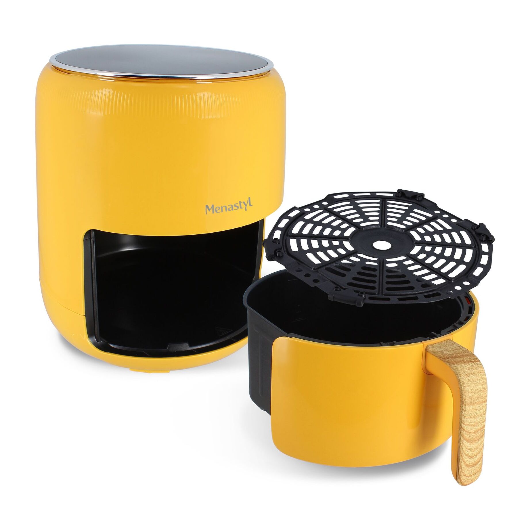 Friteuse sans huile 4,5L jaune COLORAMA