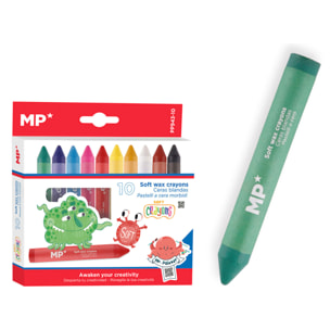 12 PACCHI DI CRAYON MORBIDI 10 Pz.