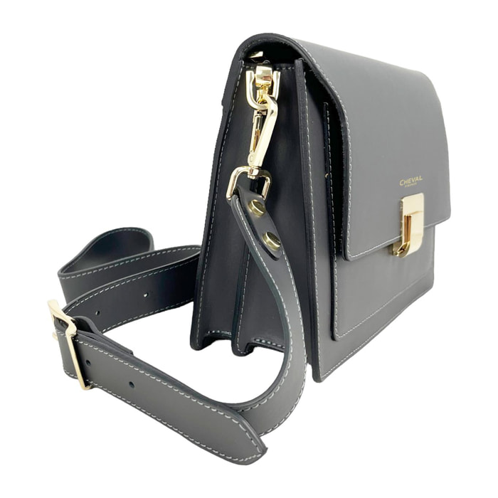 Bolso Cruzado Cheval Firenze Diana Gris Oscuro