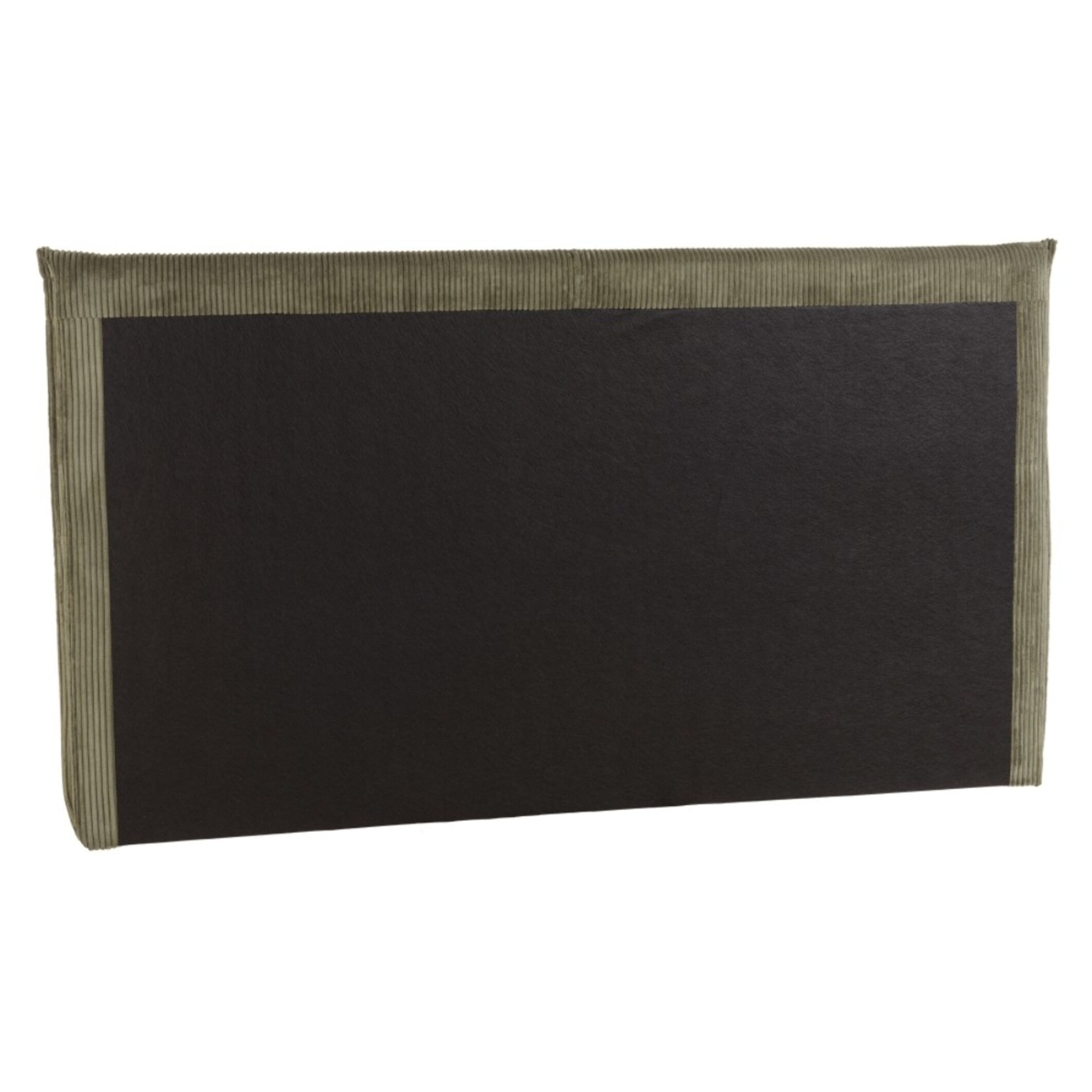 ARTHUR - Tête de lit rembourrée pour lits 160/180cm velours côtelé vert