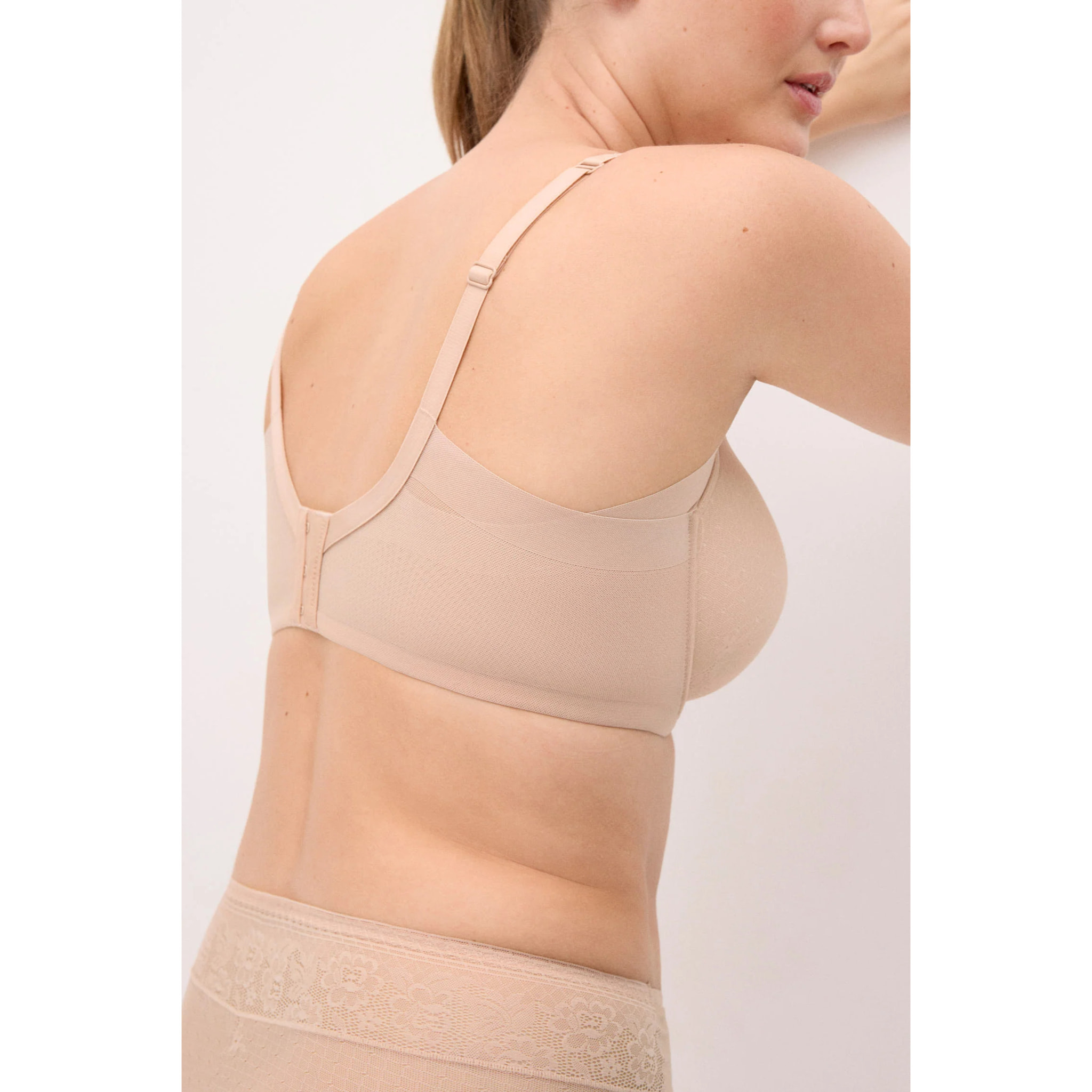 Reggiseno con ferretto con imbottitura Beige