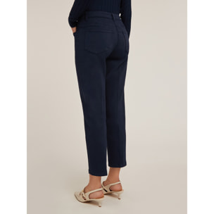 Motivi - Pantaloni carrot in drill Rianne - Blu