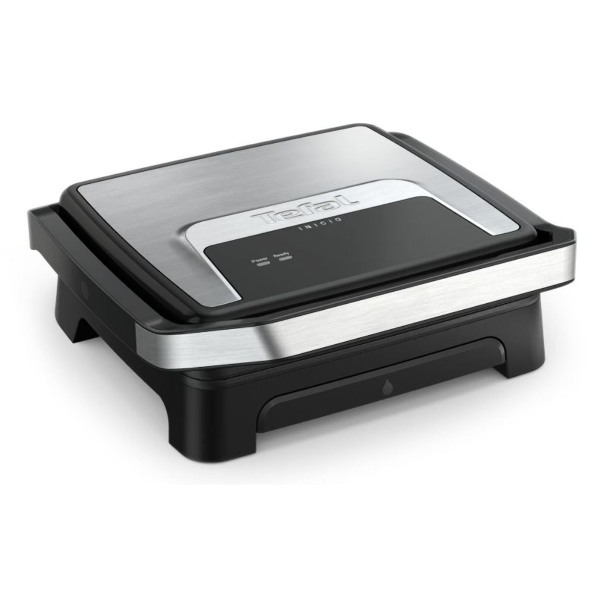 Grille-viande TEFAL GC271D10 noir gris à poser, 29x26 cm