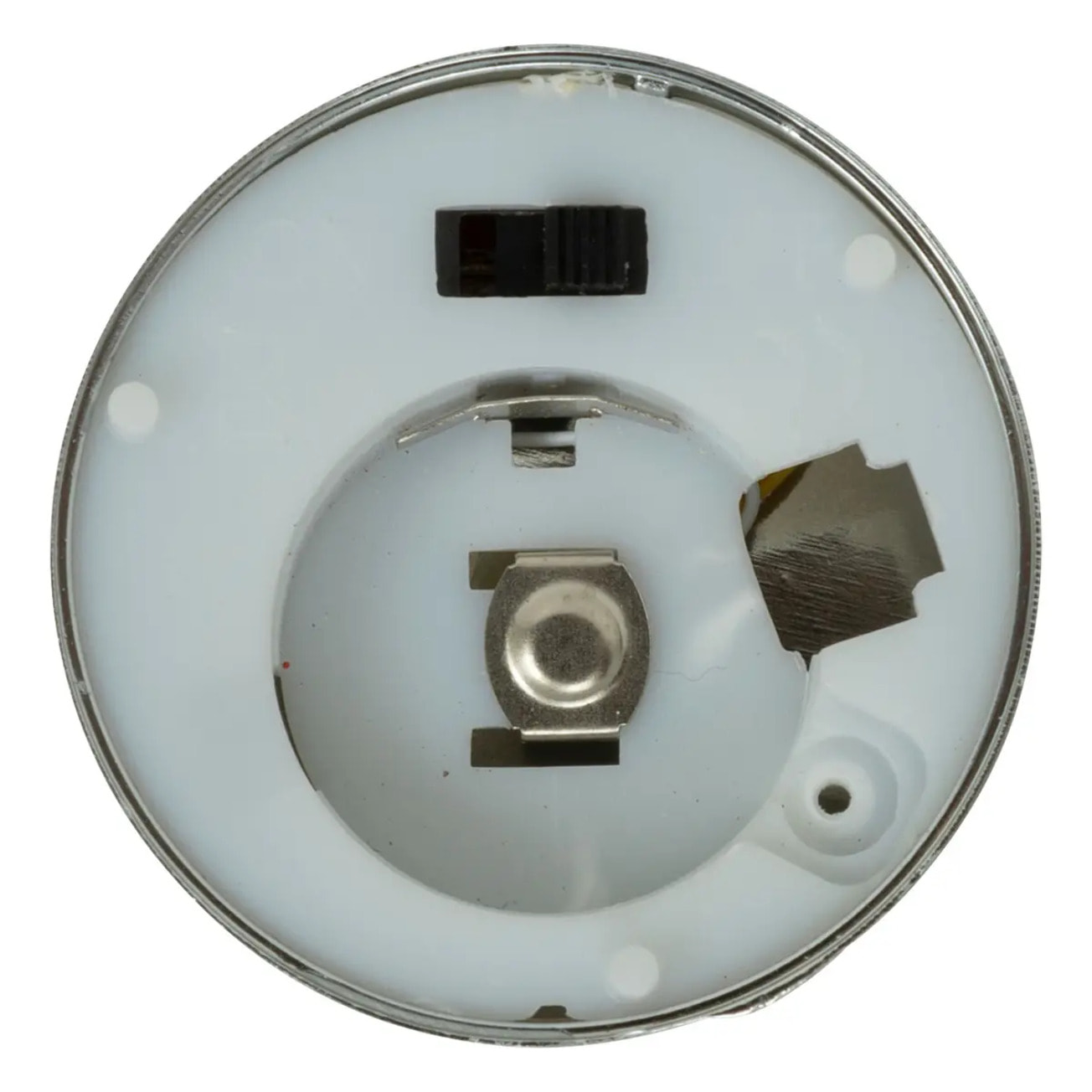 Lot de 8 bougies LED chauffe-plats D.5,5cm métal argent