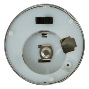 Lot de 8 bougies LED chauffe-plats D.5,5cm métal argent