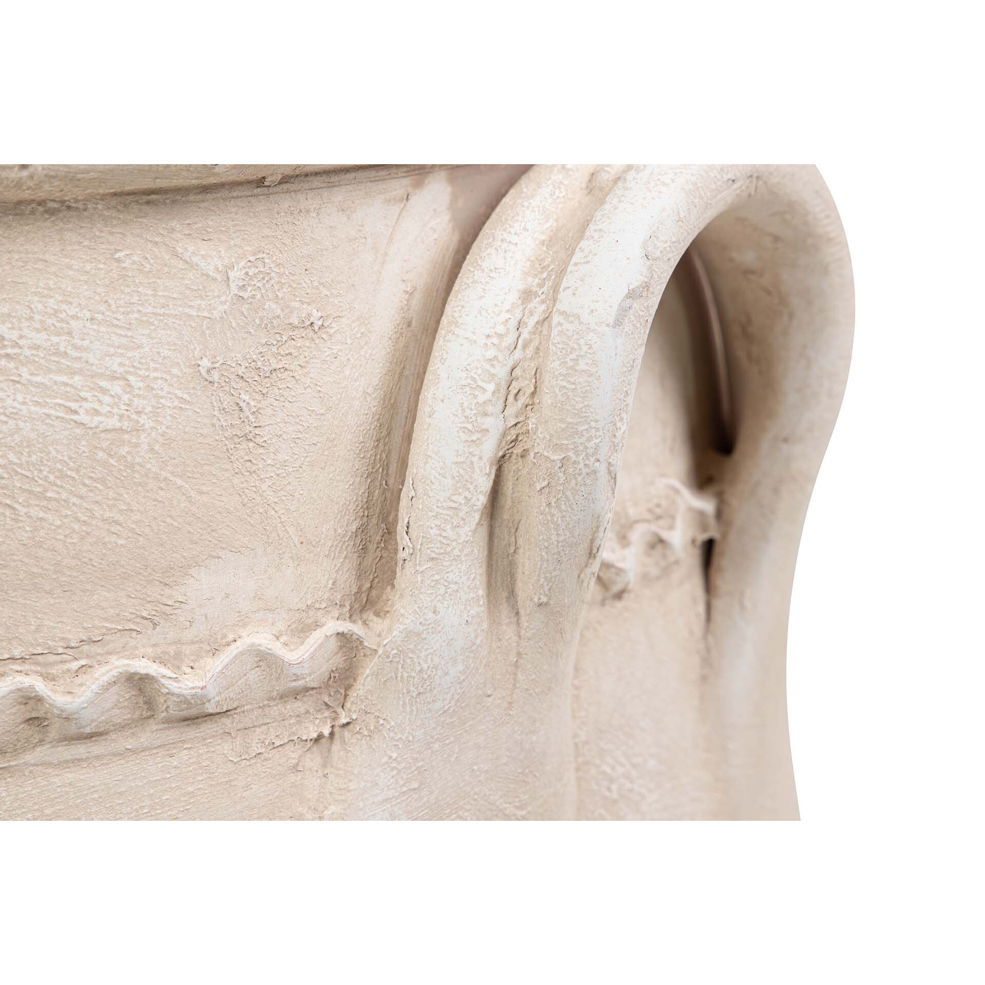 Florero Ceramica Beige 40x40x50 Cm