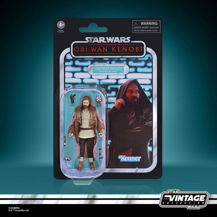 Star Wars: Obi-wan Kenobi Vintage Collection Action Figura 2022 Obi-wan Kenobi (wandering Jedi) 10 Cm Hasbro