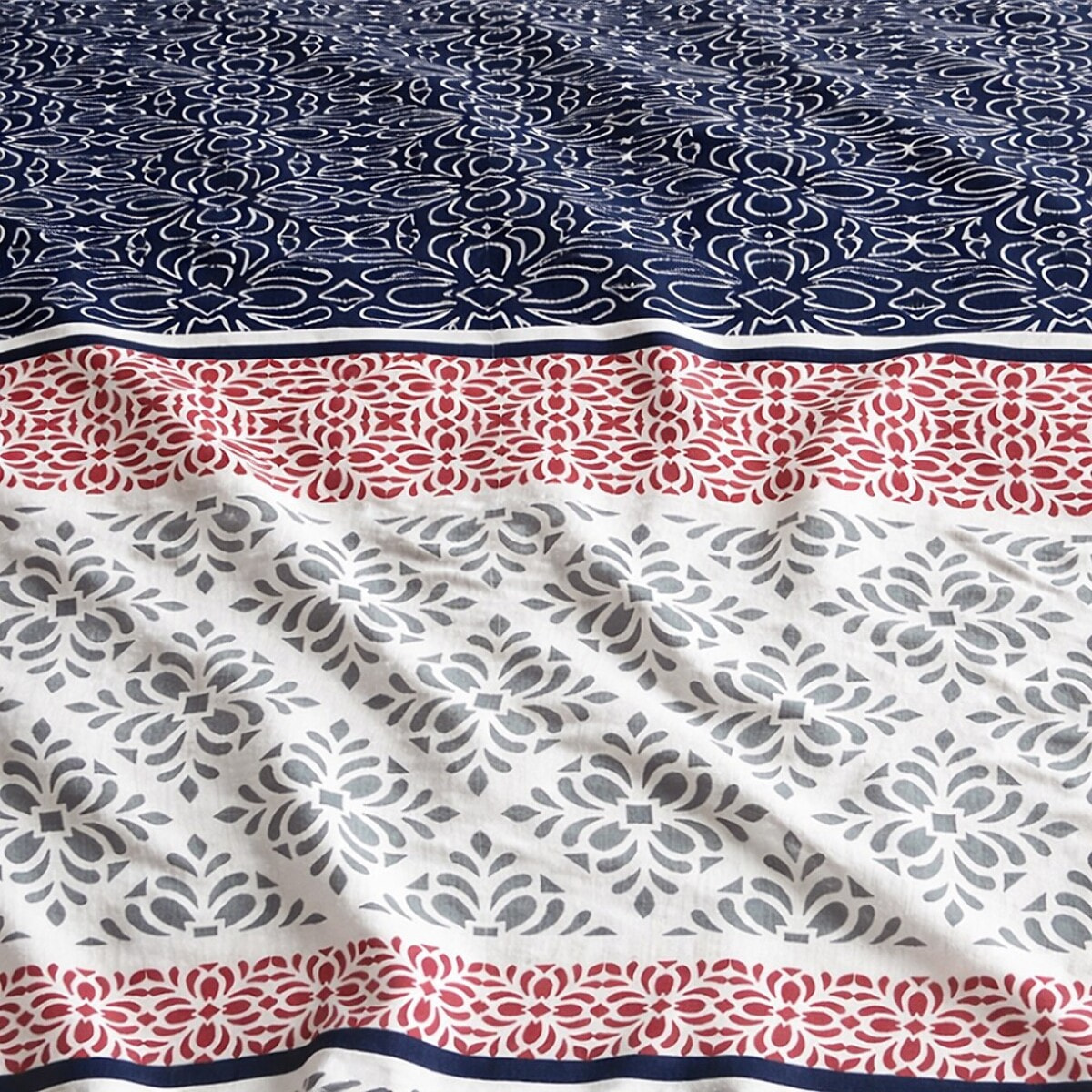 Parure de couette 3pcs en coton Sergio