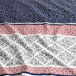 Parure de couette 3pcs en coton Sergio