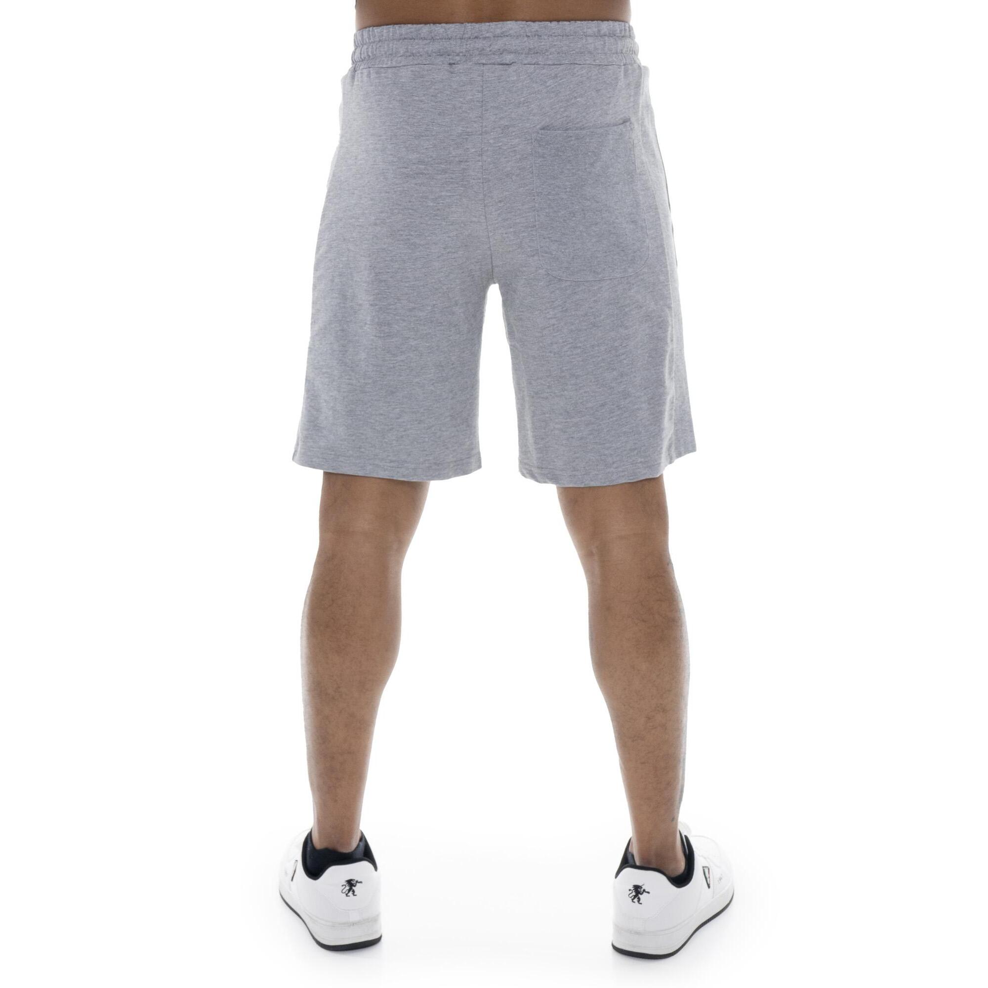 Pantaloncini da uomo in cotone non garzato Leone Patch