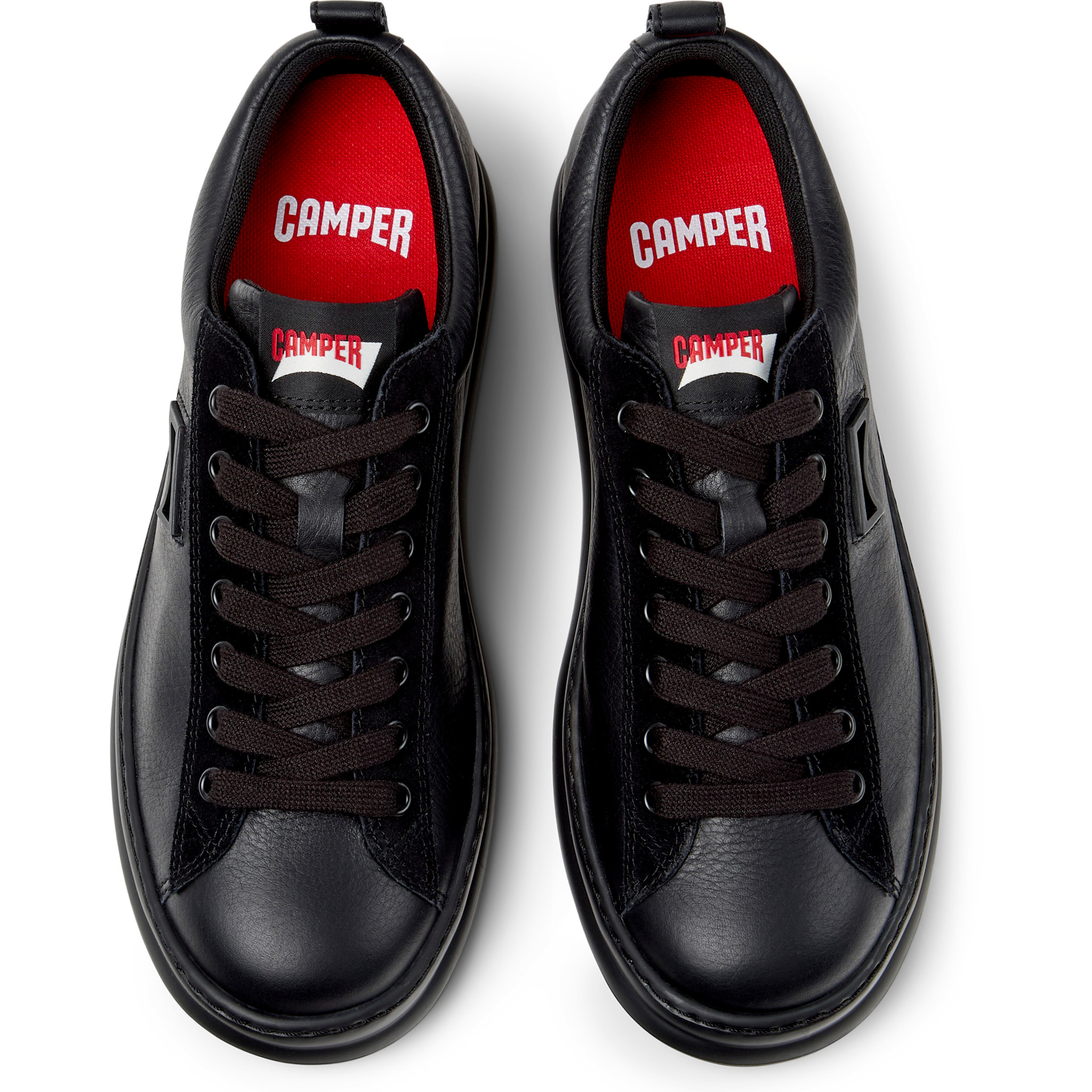 Zapatillas - CAMPER Runner Four - Negro - Cuero liso