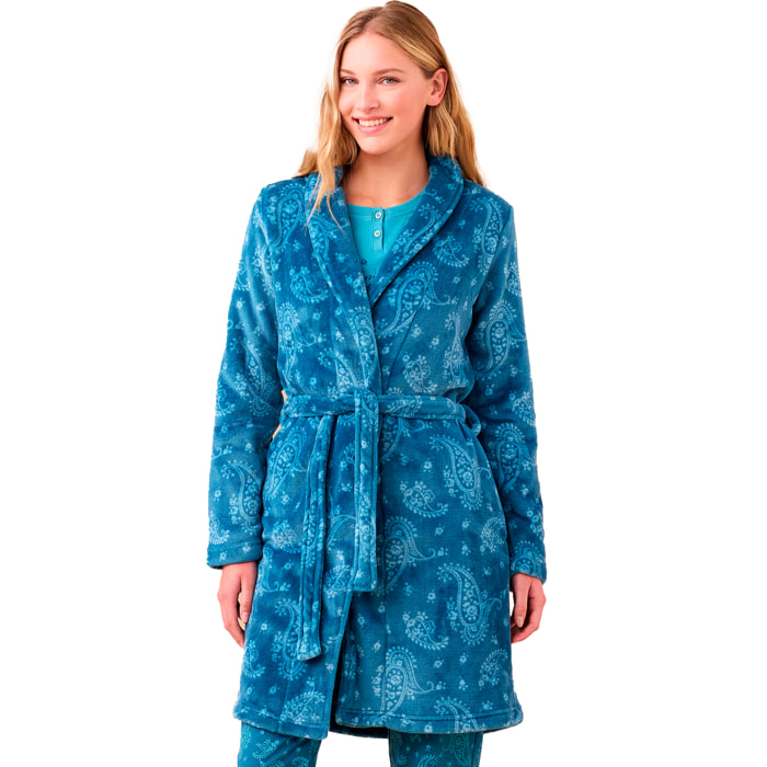 Vestaglia donna coral articolo cachemire. Noidinotte