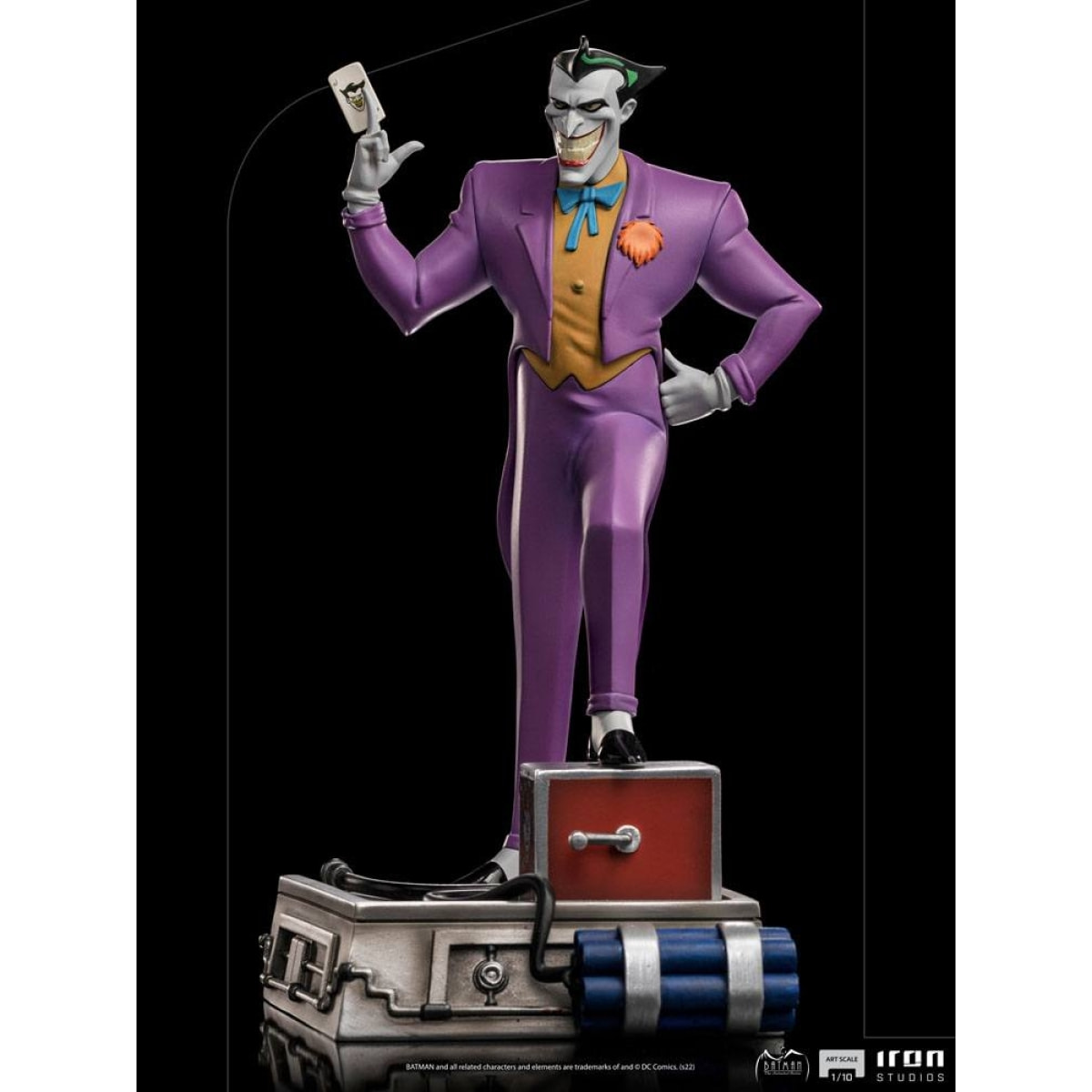 Batman The Animated Series Art Scale Statua 1/10 Joker 21 Cm Iron Studios