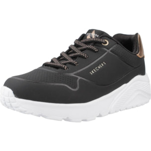 Zapatillas Niña Uno Lite-metallic Mo Negro