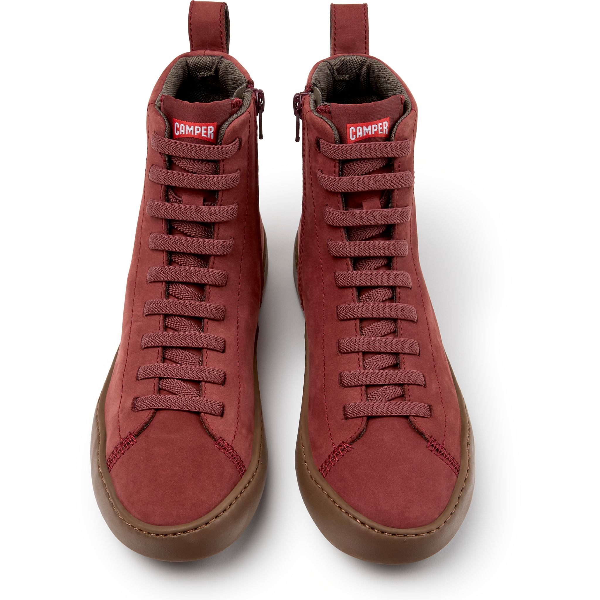 Sneaker-Bootie - CAMPER Peu Touring - Burdeos - Piel nobuk