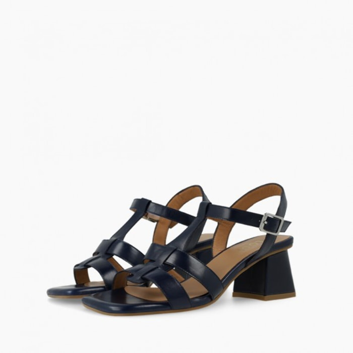 SANDALIAS AZULES MIL5214-GO