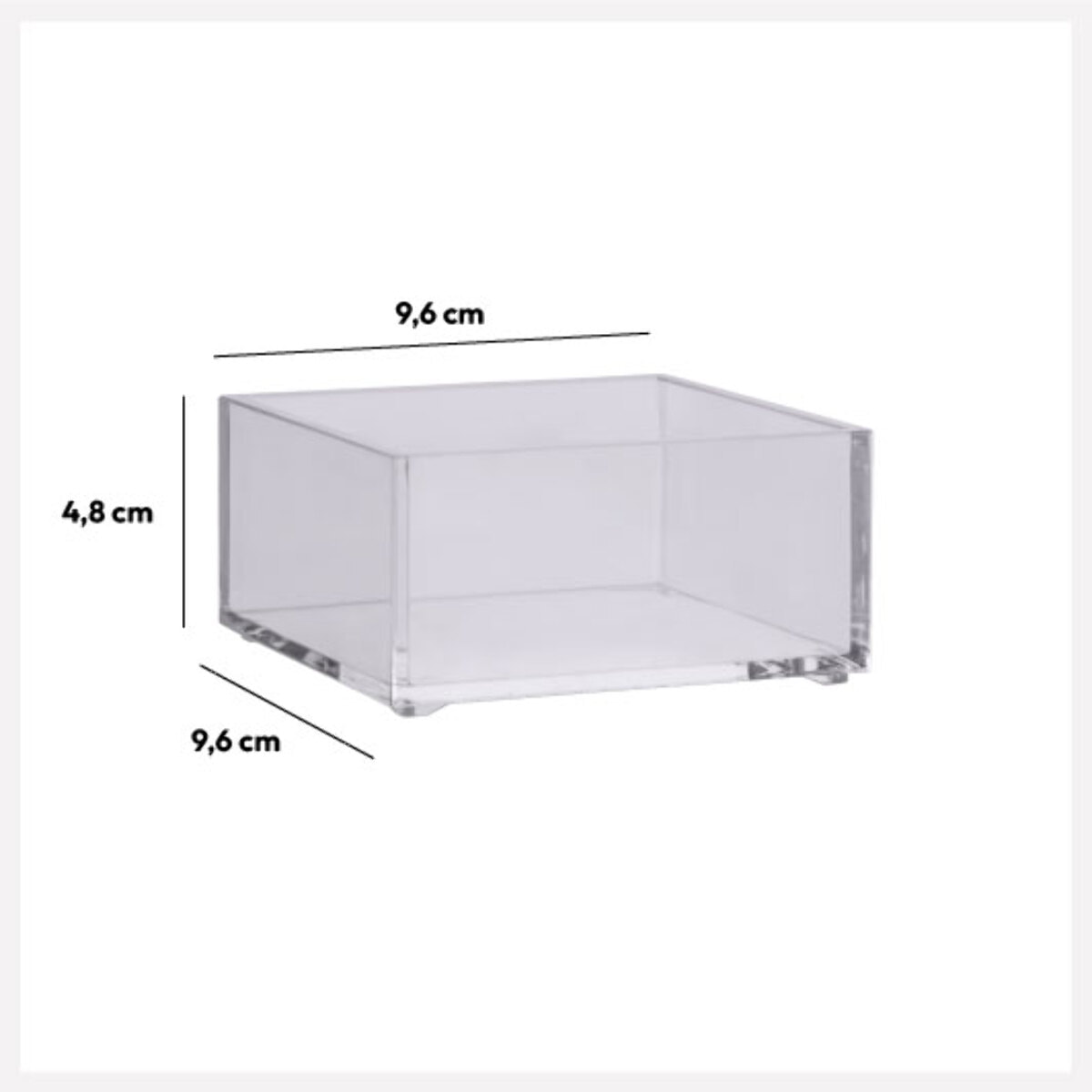 Organiseur 96x96cm - Transparent Selena