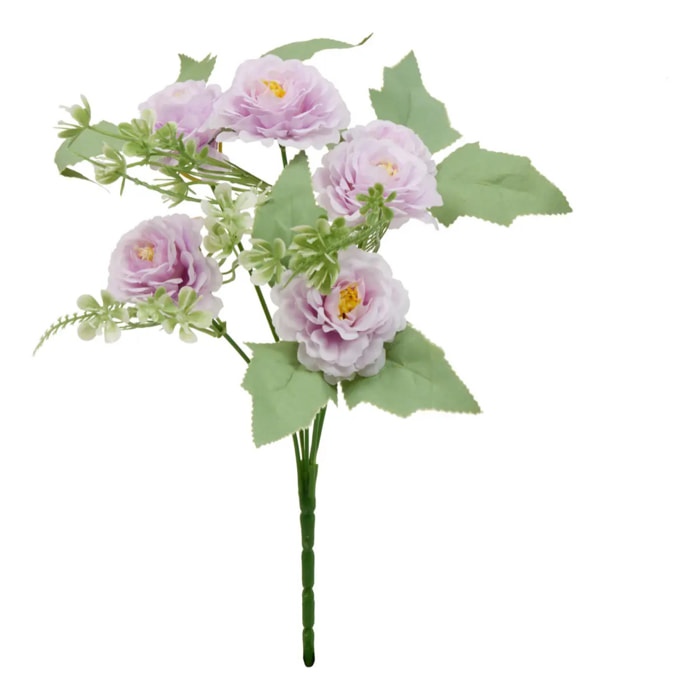 Bouquet d'oeillet artificiel Phoebe H35 cm