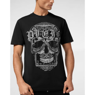PHILIPP PLEIN Camiseta de cuello redondo y manga corta SKULL