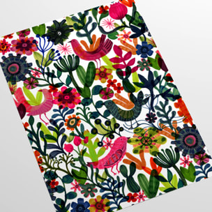 Carta da Parati Botanica con Uccellini
