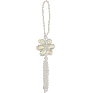 J-Line suspension Perlés - plastique - blanc - large - 3 pcs