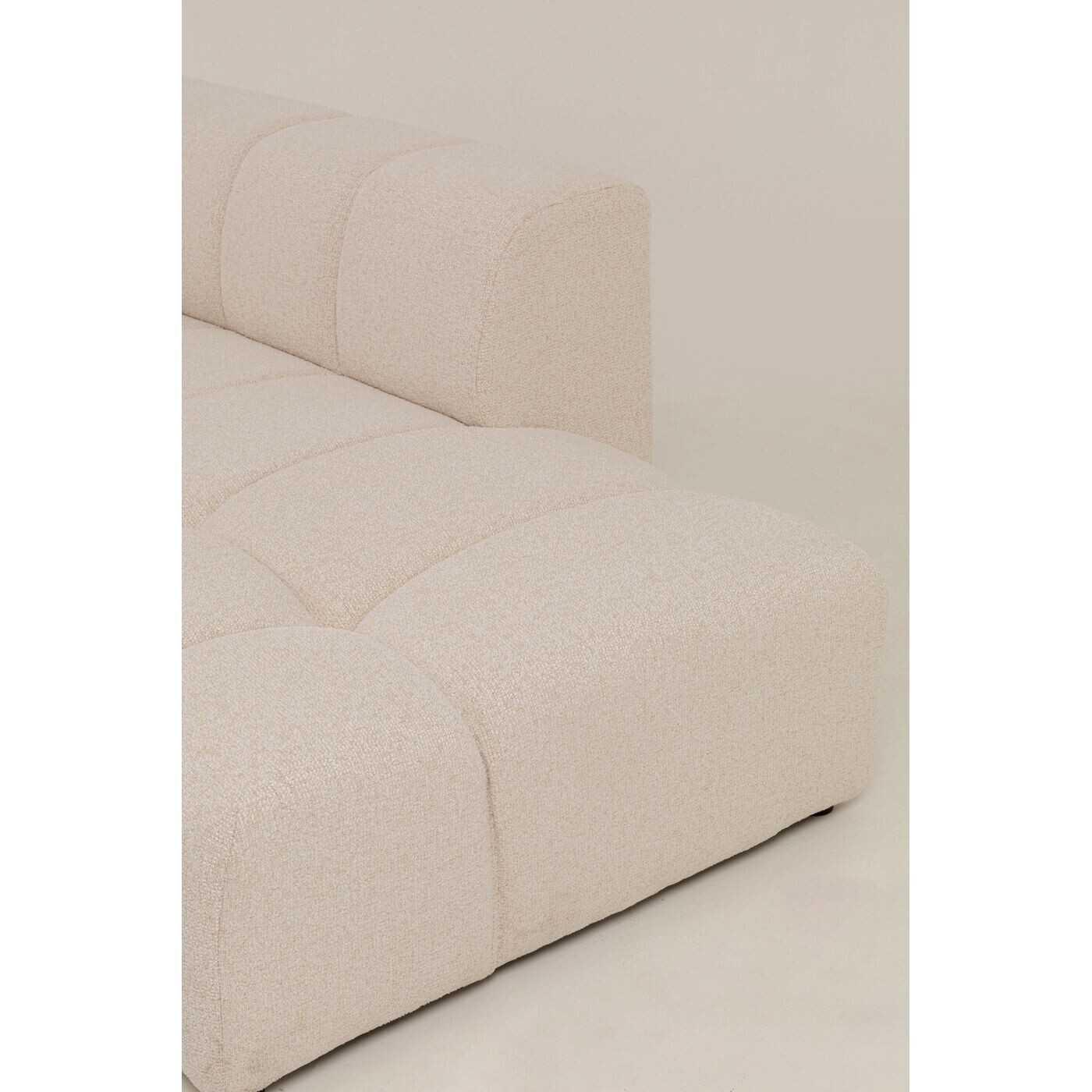 Canapé d'angle Belami droite crème Kare Design