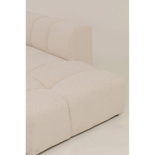 Canapé d'angle Belami droite crème Kare Design