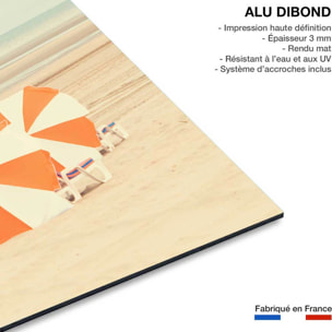 tableau sunny orange Tableau alu Dibond