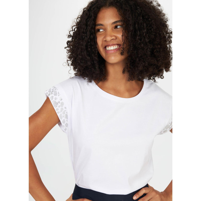 CONBIPEL T-SHIRT BIANCO