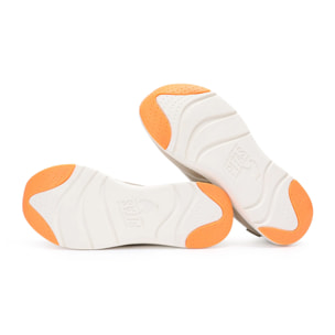 Zapatillas Cue Hombre Beige