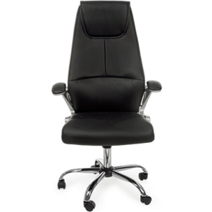 POLTRONA UFFICIO CAMBERRA NERO