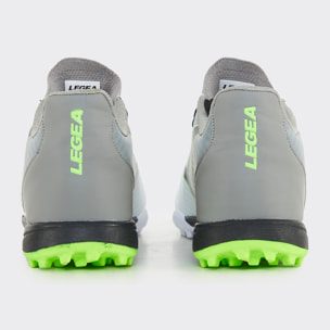 Scarpa da calcetto DELTA bianco grigio, bambino