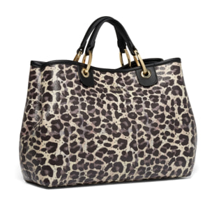 Borsa a mano  da donna In Poliestere e Poliuretano Prodotto artigianale 37x27,5x15 cm