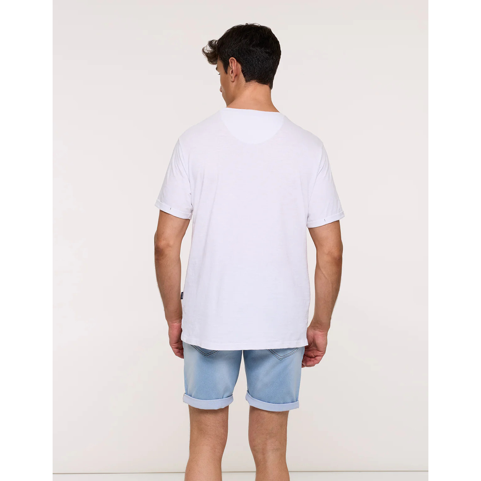 Camiseta Manga Corta Blanco - Button