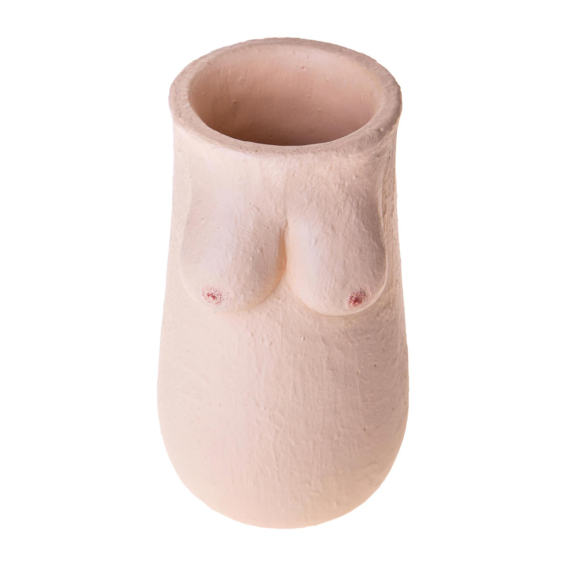 Vaso Seno Donna. Altezza 12,5 Cm - Pezzi 6 - 12,5X11X12cm - Colore: Altro - Bianchi Dino - Decori Casa E Complementi