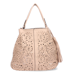 Bolso de hombro de Mujer con dos piezas, compartimento principal con cremallera