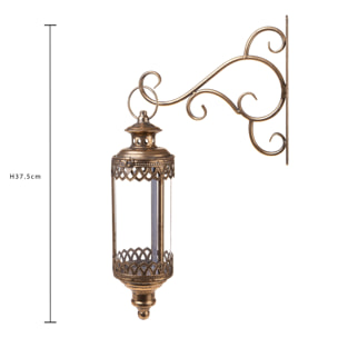 Lanterna da parete - Pezzi 1 - 11xH37,5x11cm - Bianchi Dino SpA