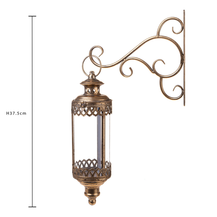 Lanterna da parete - Pezzi 1 - 11xH37,5x11cm - Bianchi Dino SpA