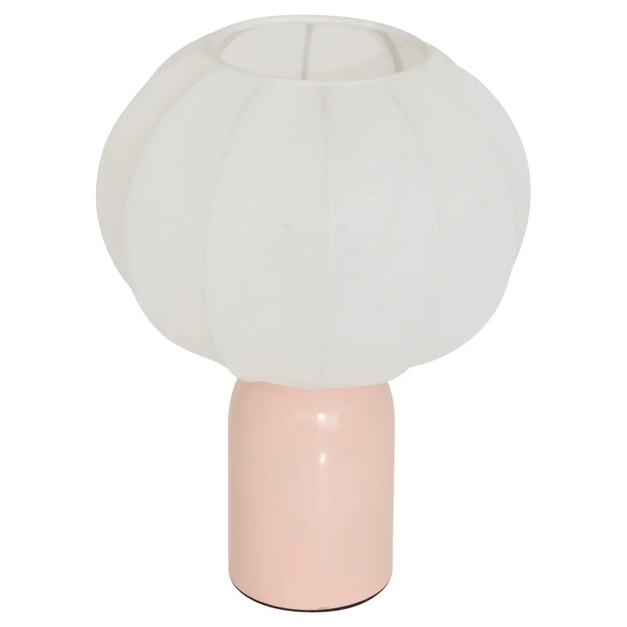 Lampe Tobie H33cm rose
