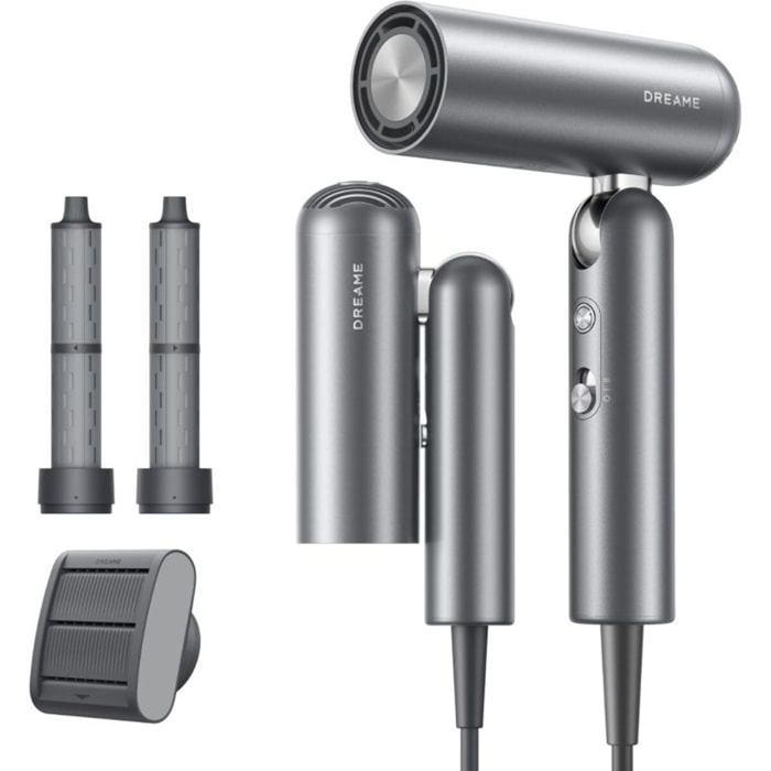 Sèche cheveux de voyage DREAME Pocket Neo Gray pliable