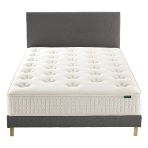 Ensemble matelas Le Latex Responsable + sommier + tête de lit