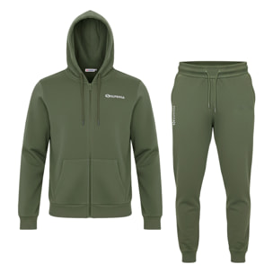 Tuta Uomo SUPERGA Cotone Felpato Full Zip Cappuccio