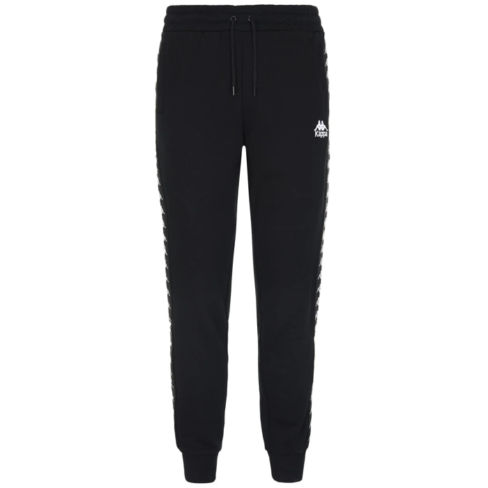 Kappa - Pantalones Hombre Negro - 222 BANDA ALANZ 2