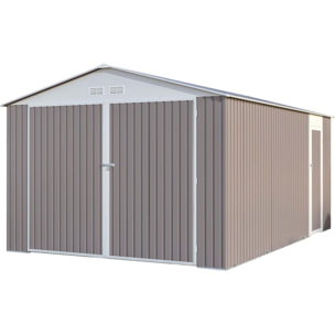 Garage métal "Nevada" - 18,56m² avec panneaux solaires