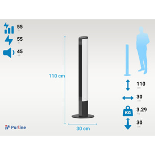 Ventilateur colonne sans pales de grande hauteur