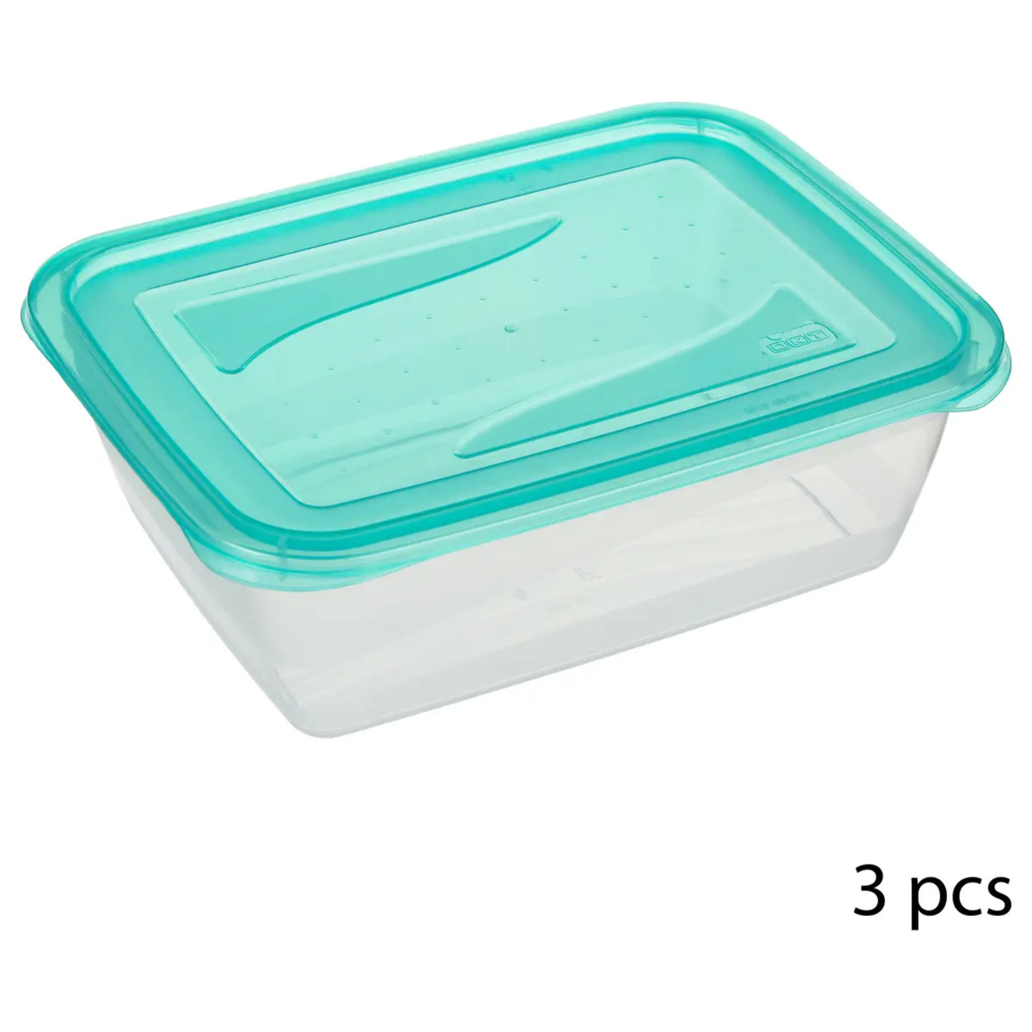 3 boîtes de conservation "Fresh & Freeze" 1,25L