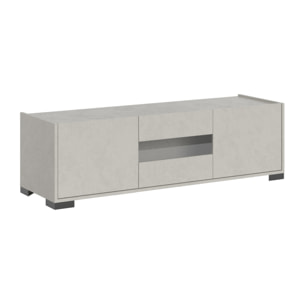 Porta TV 3 ante 130x40x40 cm Riflesso cashmere