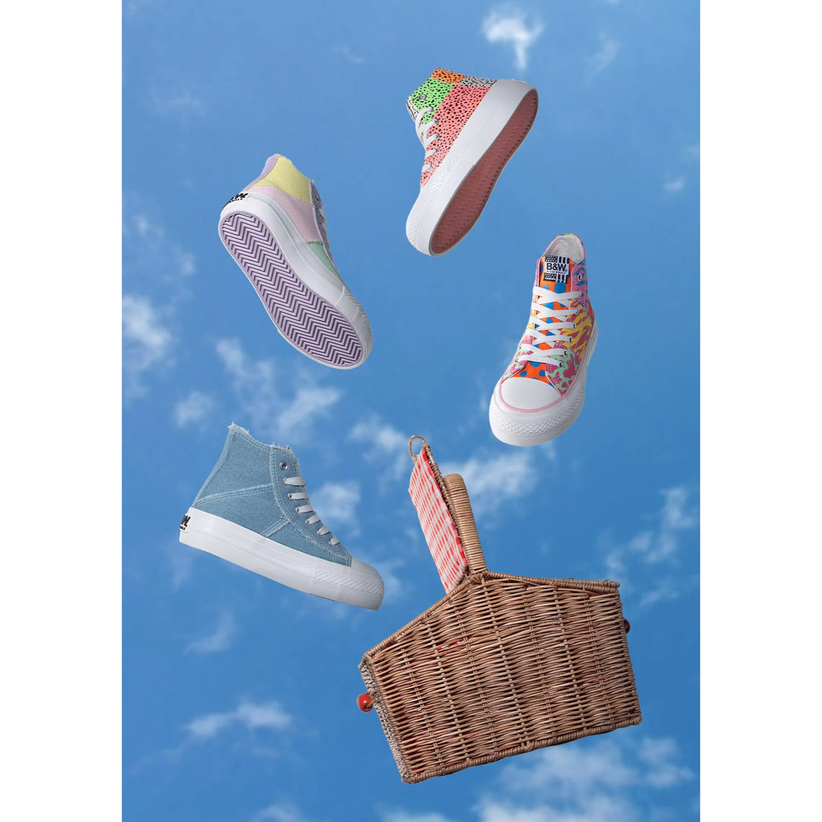 B&W Break&Walk - Scarpe casual donna e bambina comode