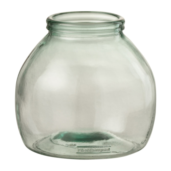 J-Line vase - verre - transparent - Ø 21 cm