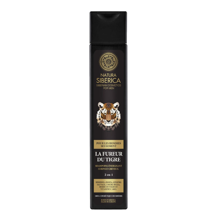 La Fureur du Tigre - Shampooing Energisant Homme 2 en 1 250ml